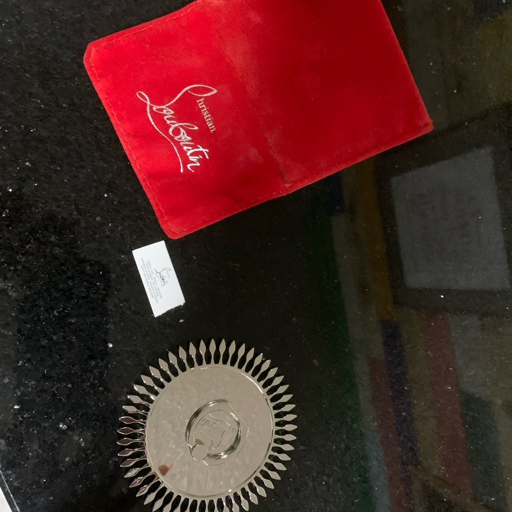 Christian Louboutin pocket mirror